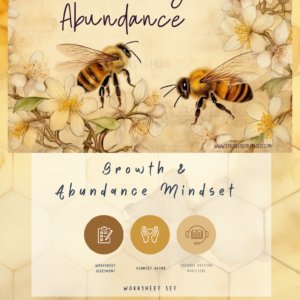 Abundance Mindset Worksheet Set