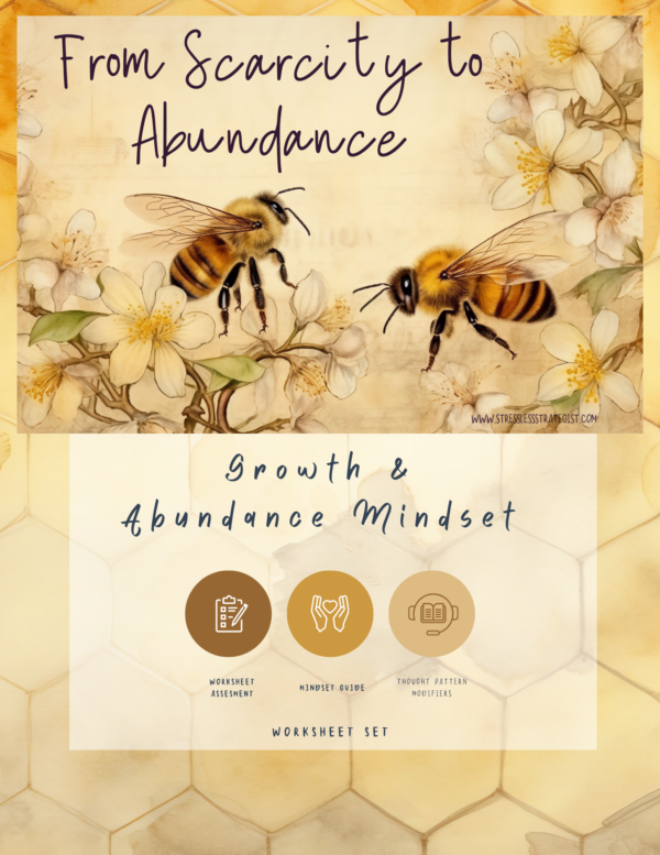 Abundance Mindset Worksheet Set